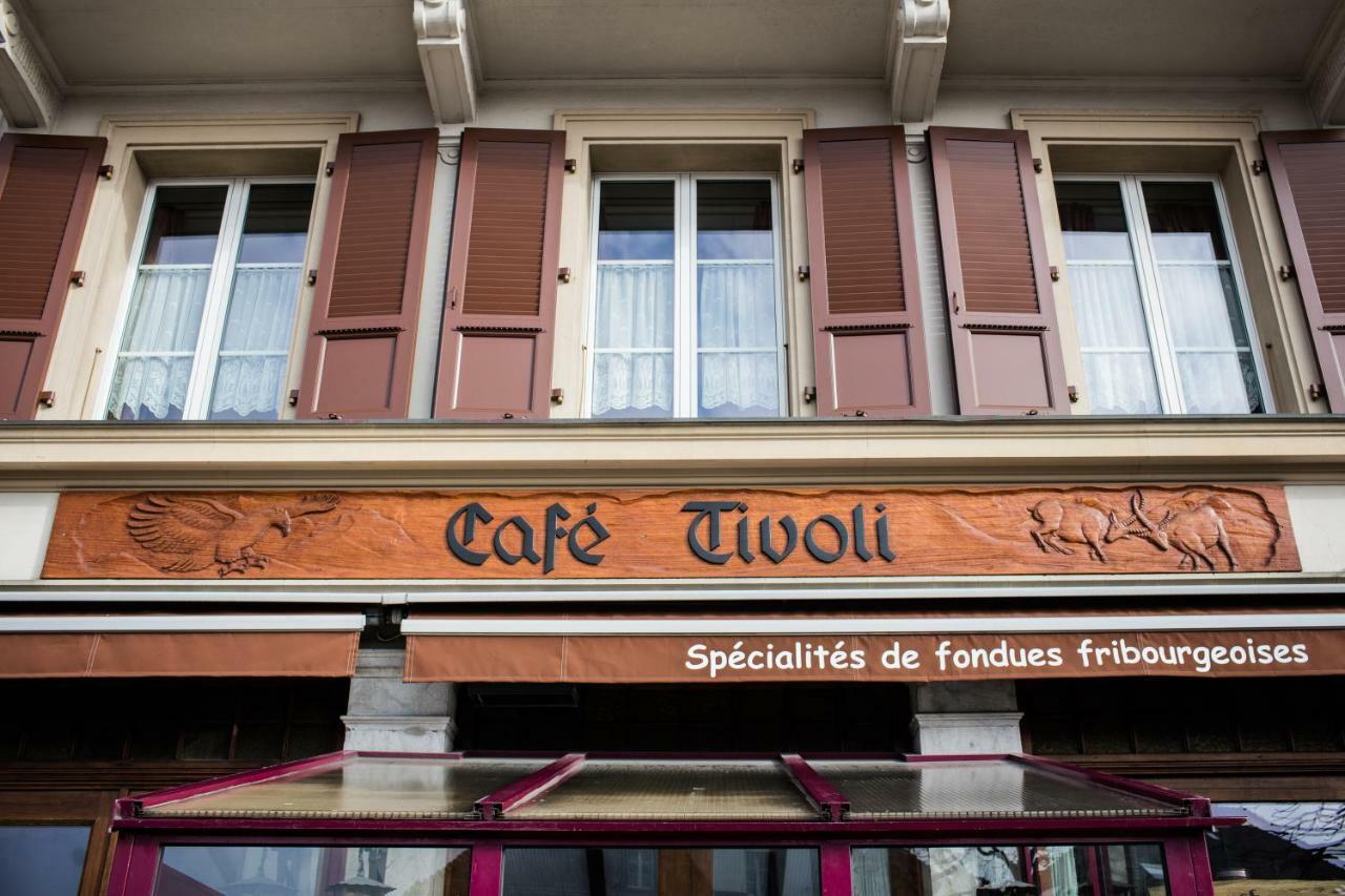 Hotel Cafe Tivoli Châtel-Saint-Denis Exterior foto